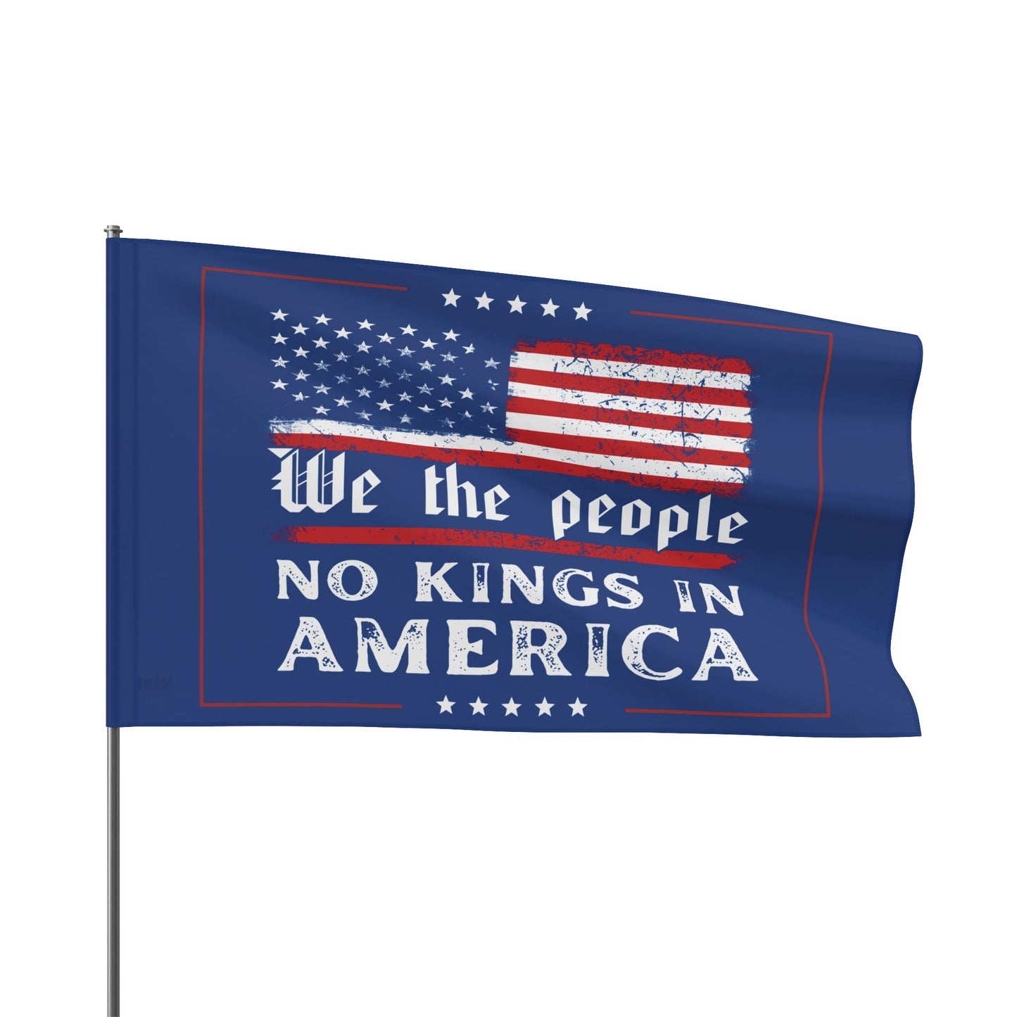 WE THE PEOPLE - NO KINGS Flag