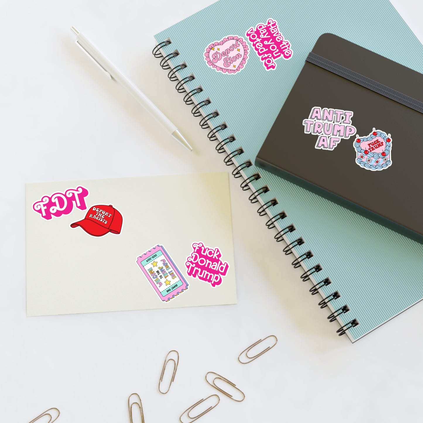 Barbie Anti-Trump Sticker Sheet