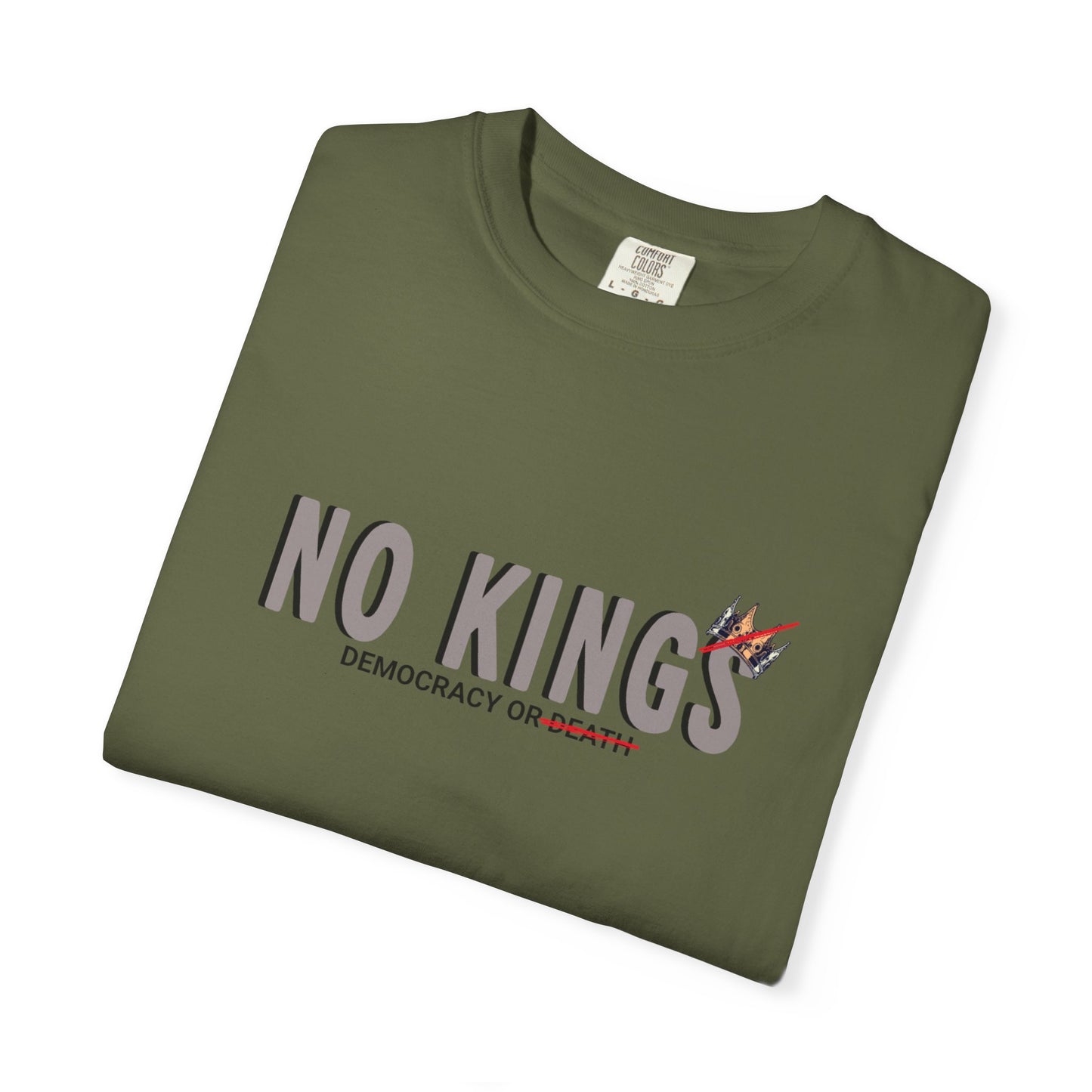 DEMOCRACY OR DEATH Statement T-Shirt