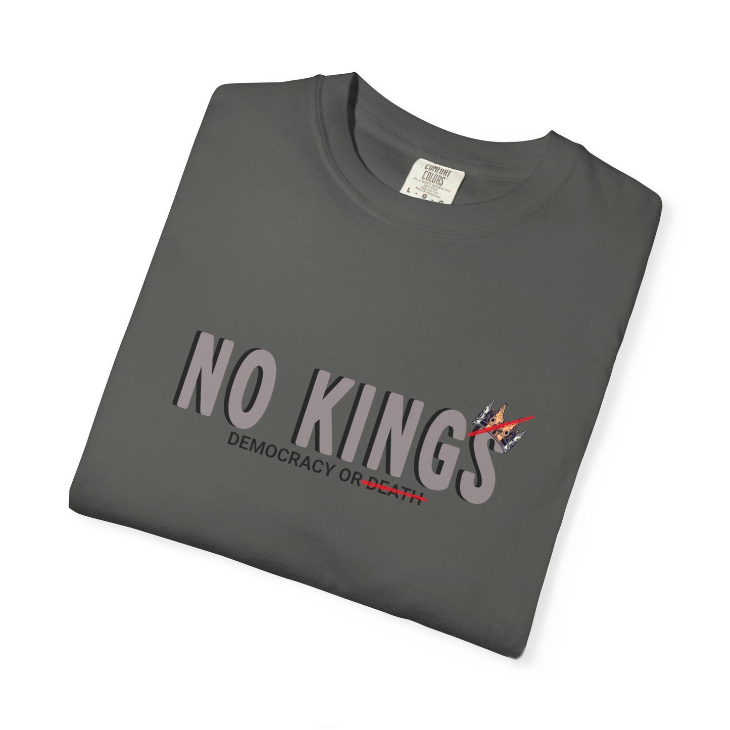 DEMOCRACY OR DEATH Statement T-Shirt