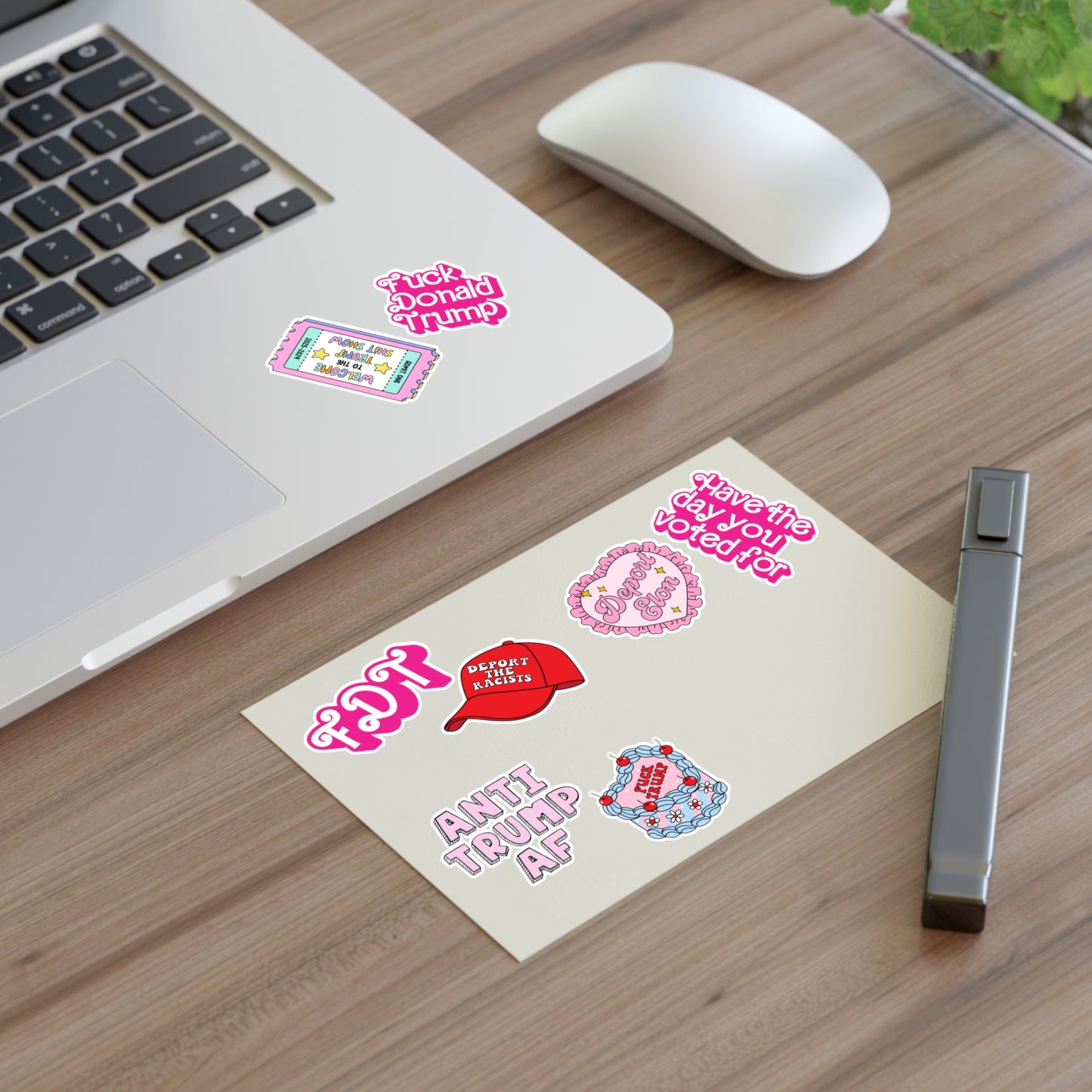 Barbie Anti-Trump Sticker Sheet