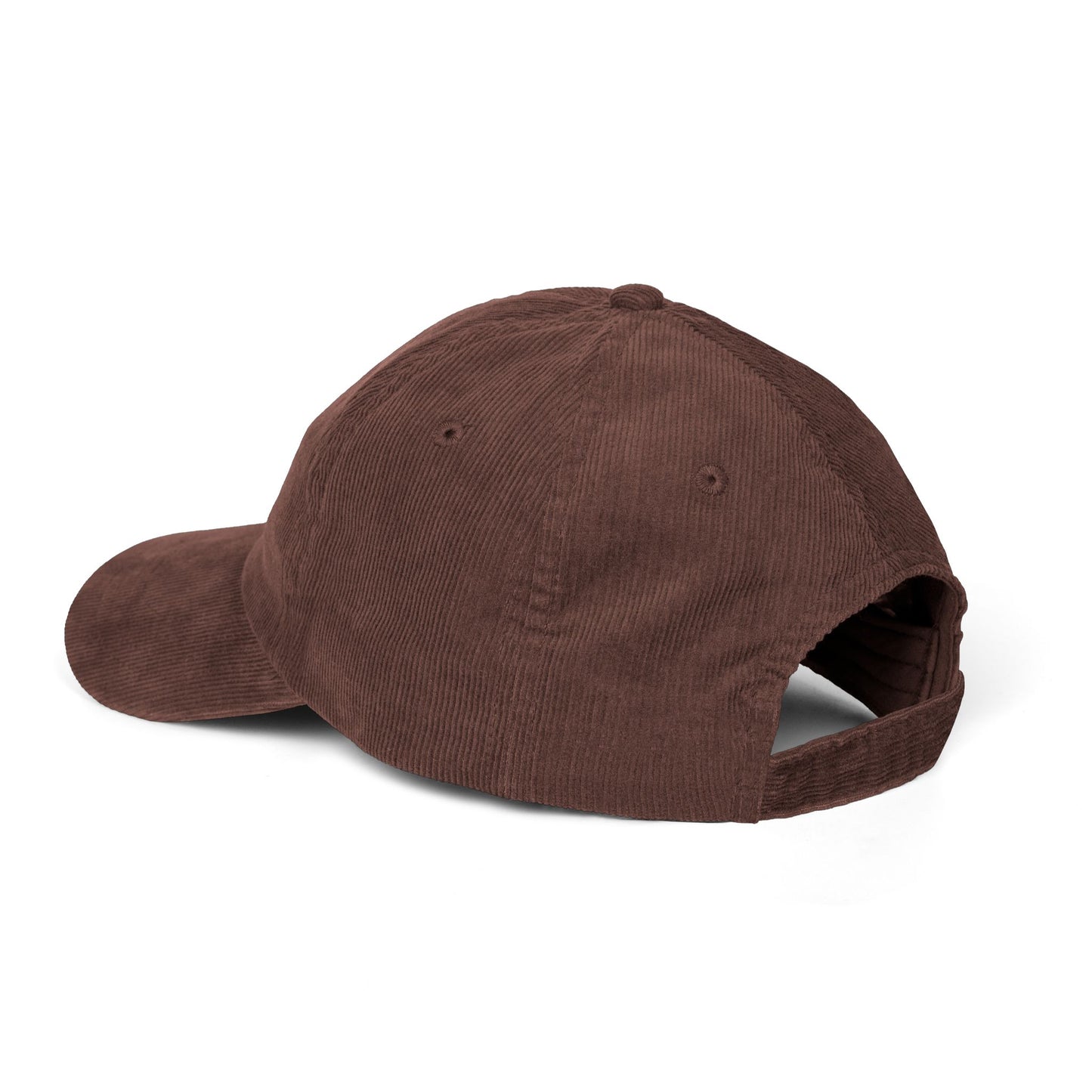 NO KINGS Embroidered Corduroy Cap