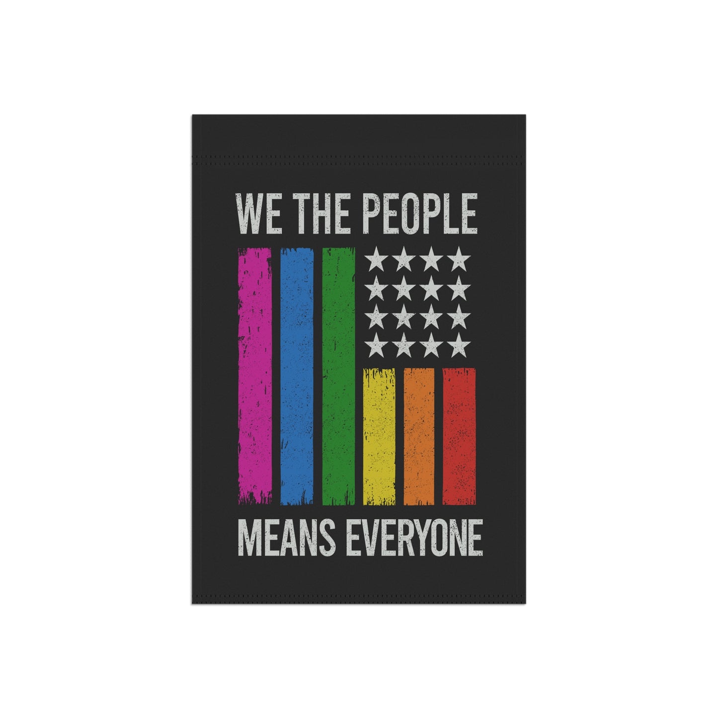 Inclusive Garden Flag - WE THE PEOPLE