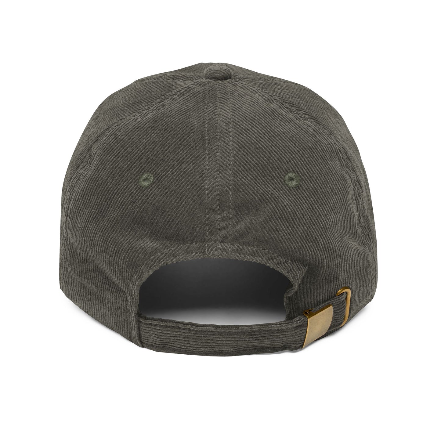 NO KINGS Embroidered Corduroy Cap