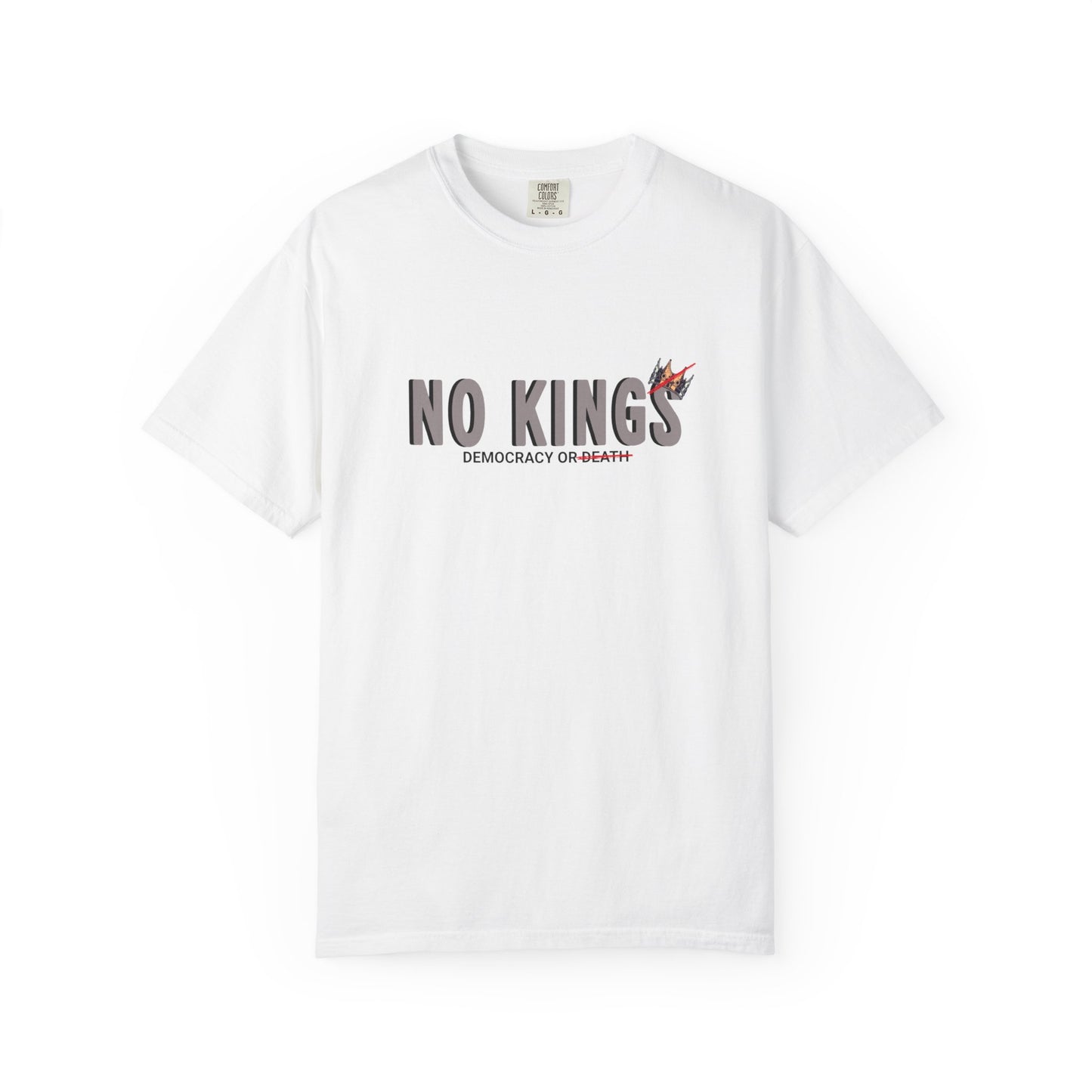 DEMOCRACY OR DEATH Statement T-Shirt