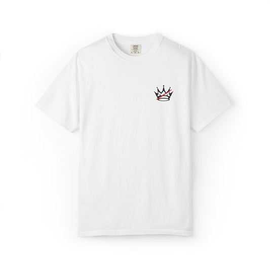 Crown Embroidered NO KINGS Tee