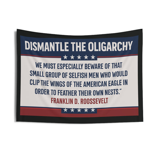Dismantle The Oligarchy Wall Tapestry